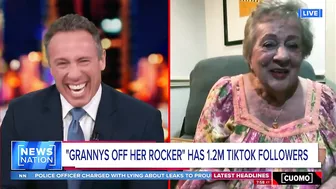 TikTok’s ‘Granny’s Off Her Rocker’ talks viral success | CUOMO