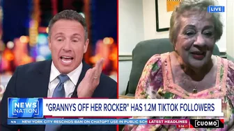 TikTok’s ‘Granny’s Off Her Rocker’ talks viral success | CUOMO