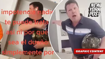 Arizona construction boss arrested after viral TikTok shows him slapping female worker | NY Post