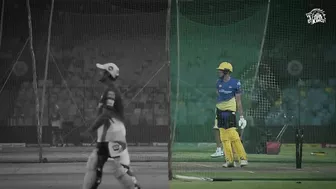 By the nets in monochrome - Training Compilation | #DCvCSK