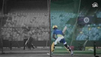 By the nets in monochrome - Training Compilation | #DCvCSK