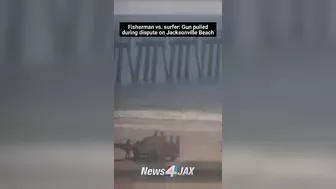 A dispute on the beach turned ugly when a fisherman pulled a gun on a surfer. #Florida