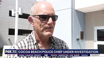 Cocoa Beach Police Chief accused of bullying, harassment, abusive behavior by employees