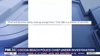 Cocoa Beach Police Chief accused of bullying, harassment, abusive behavior by employees