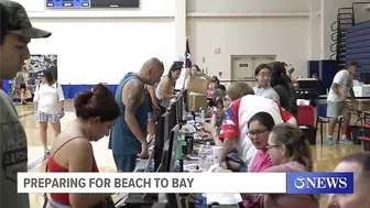 Beach To Bay director gives last minute reminders to participants before big relay