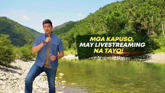 Amazing Earth, may LIVE STREAM na!