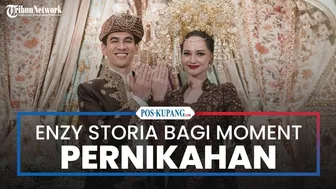 Enzy Storia Bagikan Moment Pernikahan di Instagram