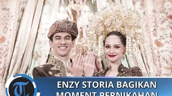 Enzy Storia Bagikan Moment Pernikahan di Instagram