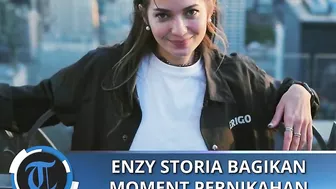 Enzy Storia Bagikan Moment Pernikahan di Instagram