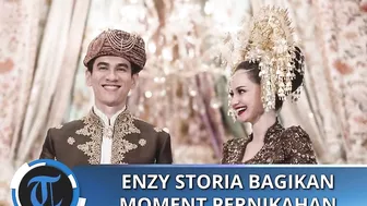 Enzy Storia Bagikan Moment Pernikahan di Instagram