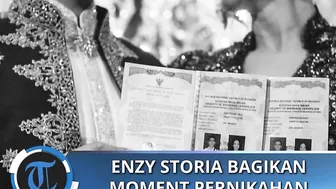 Enzy Storia Bagikan Moment Pernikahan di Instagram