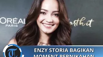 Enzy Storia Bagikan Moment Pernikahan di Instagram