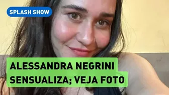 Alessandra Negrini posta foto com lingerie preta e bate 1 milhão de likes