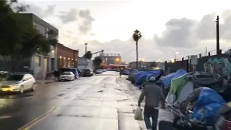 Homeless encampments causing safety issues along Ocean Beach bike path