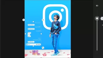 Instagram Chatting Wall Photo Editing in Picsart || Picsart Creative Instagram Photo Editing 2023