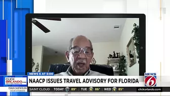 NAACP issues travel advisory for Florida claiming state is 'hostile territory'