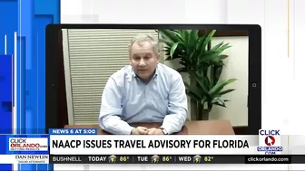 NAACP issues travel advisory for Florida claiming state is 'hostile territory'