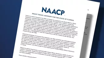 NAACP issues travel advisory for Florida amid recent legislation