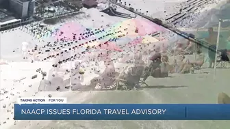 NAACP issues travel advisory for Florida amid recent legislation