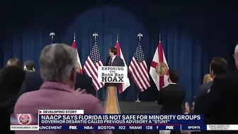 NAACP issues travel advisory for Florida, calling the state unsafe for minorities