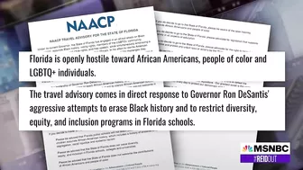 'You need to be careful who you patronize': NAACP official explains its Florida travel advisory