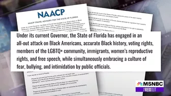 'You need to be careful who you patronize': NAACP official explains its Florida travel advisory