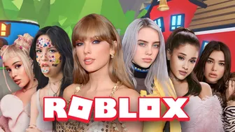 Celebrities Playing ROBLOX