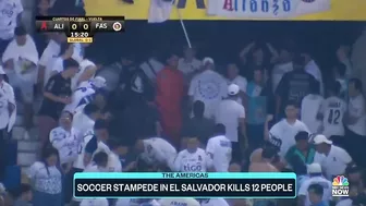 El Salvador soccer federation suspends games nationwide after deadly stampede