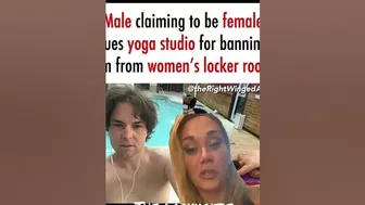 MALE CLAIMING TO BE FEMALE SUES YOGA STUDIO #shorts #short #trending #viral #facts #news #nyc #yoga