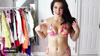 Emily Monks Best Bikini Try On Haul Moments