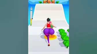 Twerk Race 3D Fun Run game | Funny Gameplay | Twerk Race 3D #TwerkRace3D