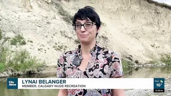 Calgary’s clothing optional 'Hidden Beach'