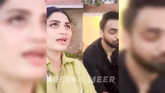 Maryam and Malik Zubair from #terebin Live On Instagram