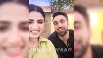 Maryam and Malik Zubair from #terebin Live On Instagram