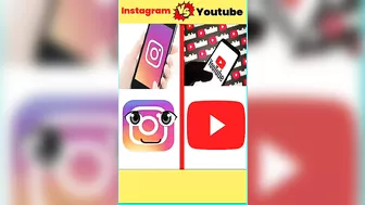 Instagram V/S YouTube ||#instavsyt #shorts #trending