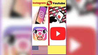 Instagram V/S YouTube ||#instavsyt #shorts #trending