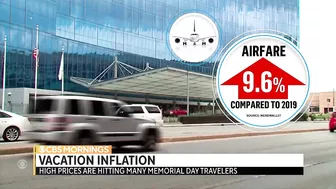 Vacation inflation leads to higher prices for travel this summer