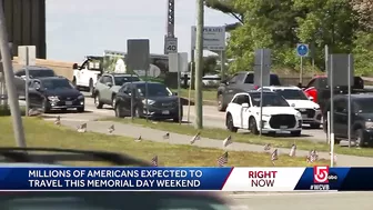 Most congested times to travel on Memorial Day weekend