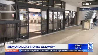 Big crowds expected for Memorial Day weekend travel