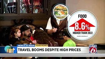 Everything is expensive, but travel is booming