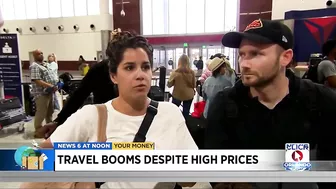 Everything is expensive, but travel is booming