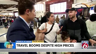 Everything is expensive, but travel is booming