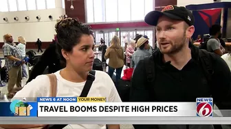 Everything is expensive, but travel is booming