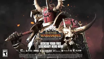 Total War: WARHAMMER III - Harald Hammerstorm Trailer