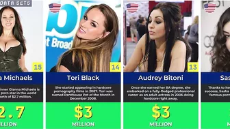 ???? Top Richest P*rn Stars | Highest Paid Adult Film Stars In The World