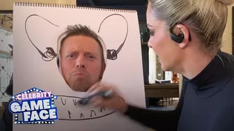 Kevin Hart & Ryan Cabrera Roast The Miz & Maryse's Dreadful Drawings | Celebrity Game Face | E!