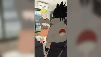 Naruto tries to get Sasuke to play games