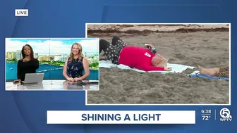 The benefits of beach yoga in Jupiter