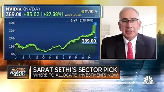 DCLA's Sarat Sethi on Nvidia: Great company, but valuation 'a little stretched'