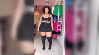 Latest curvy women shorts haul,Plus size model fashion trend